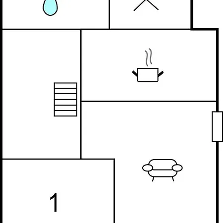 Διαμέρισμα Awesome In With Kitchen *